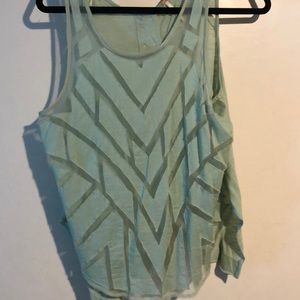 Free People Geometric Detailed Blouse